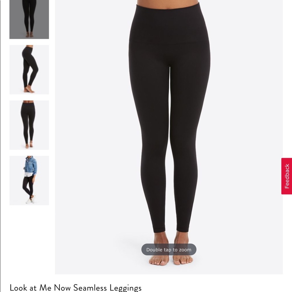 Spanx - seamless leggings - Black